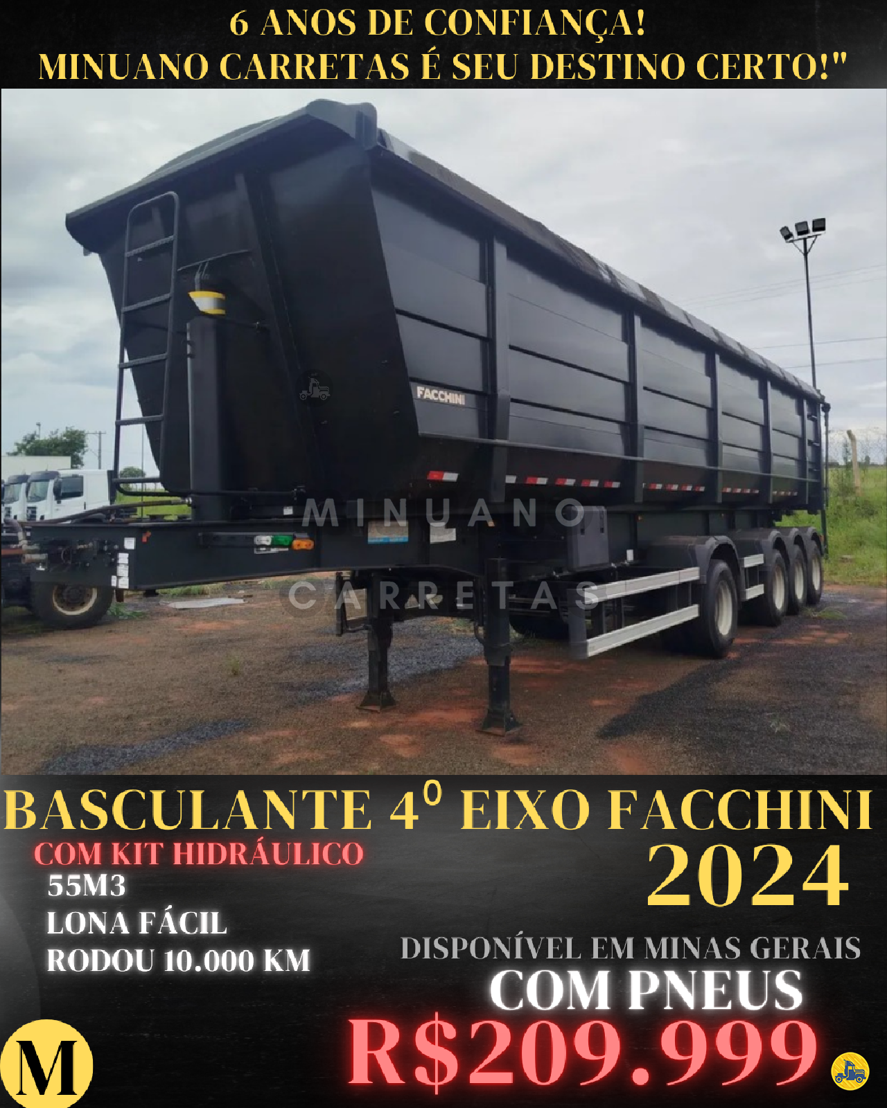BASCULANTE de Minuano Carretas